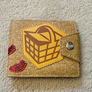 Paul Frank vintage 2004 wallet with picnic basket and ants